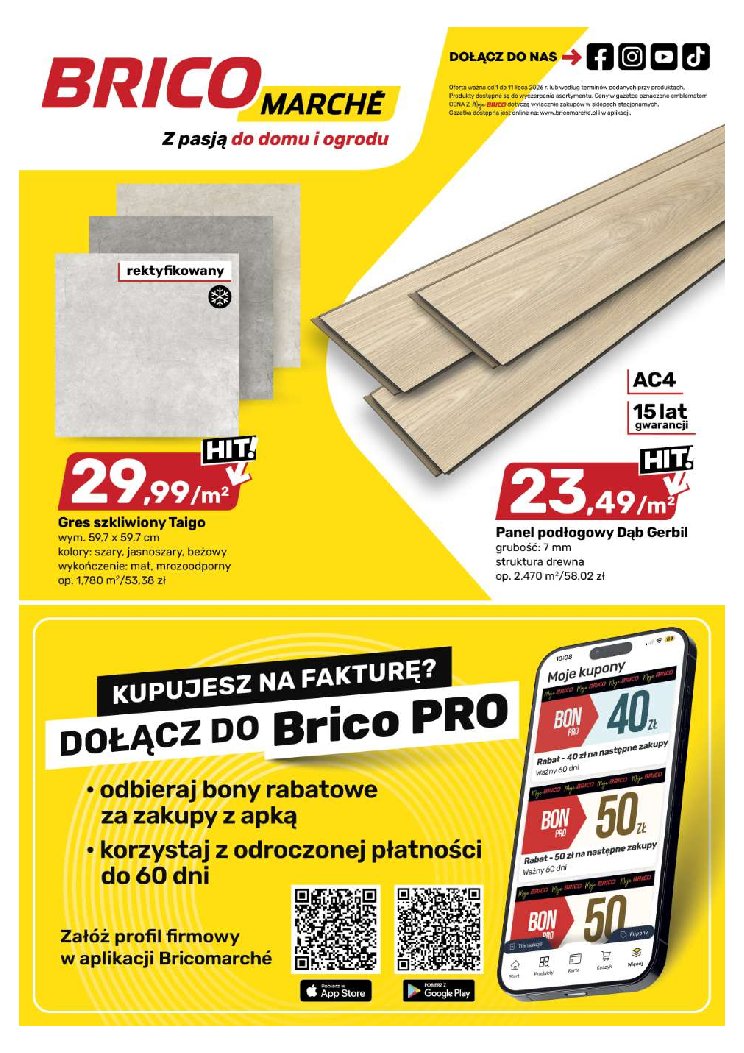 Gazetka Bricomarche 01/07/2026 – 11/07/2026