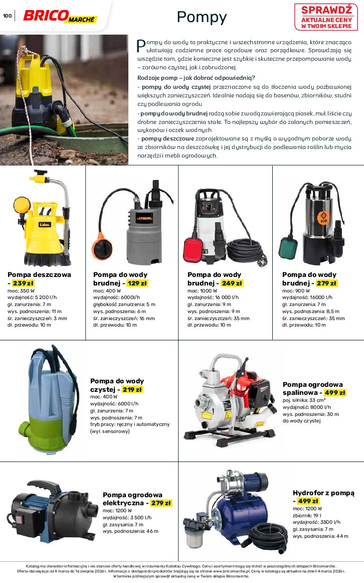 Gazetka Bricomarche 04/03/2026 – 18/08/2026 - gazetki promocyjne str. 100