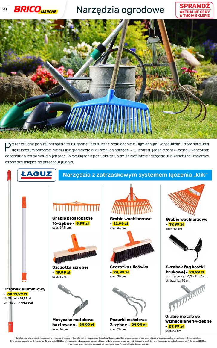 Gazetka Bricomarche 04/03/2026 – 18/08/2026 - gazetki promocyjne str. 101