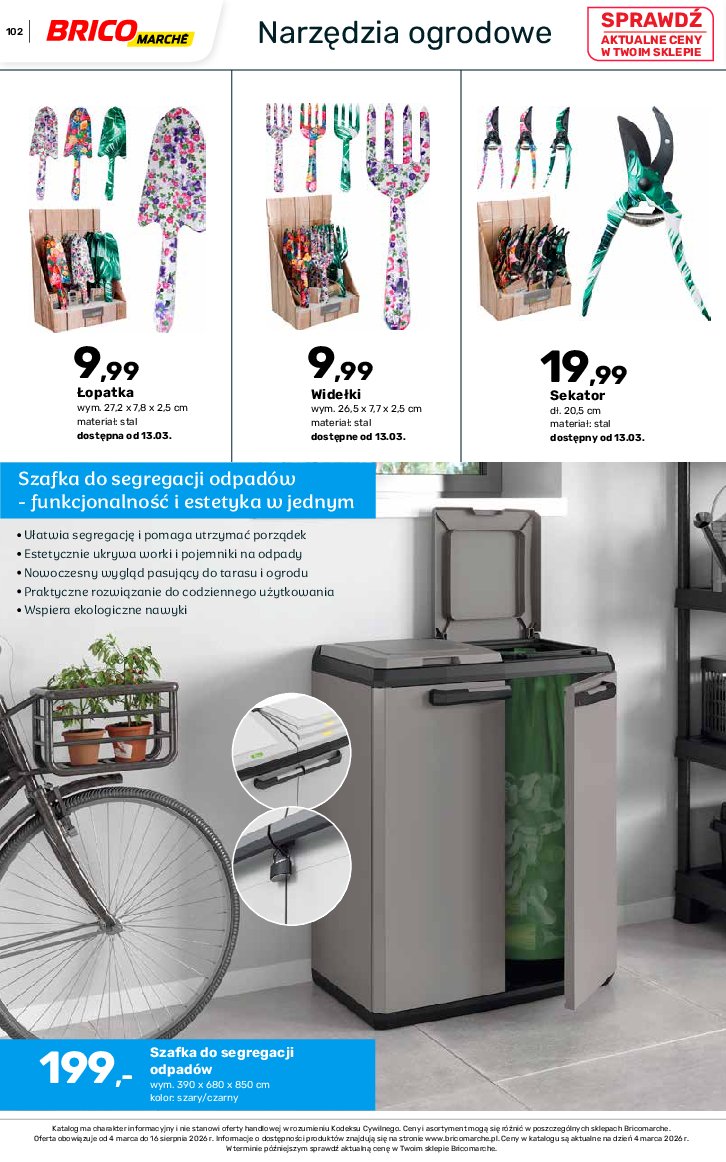 Gazetka Bricomarche 04/03/2026 – 18/08/2026 - gazetki promocyjne str. 102