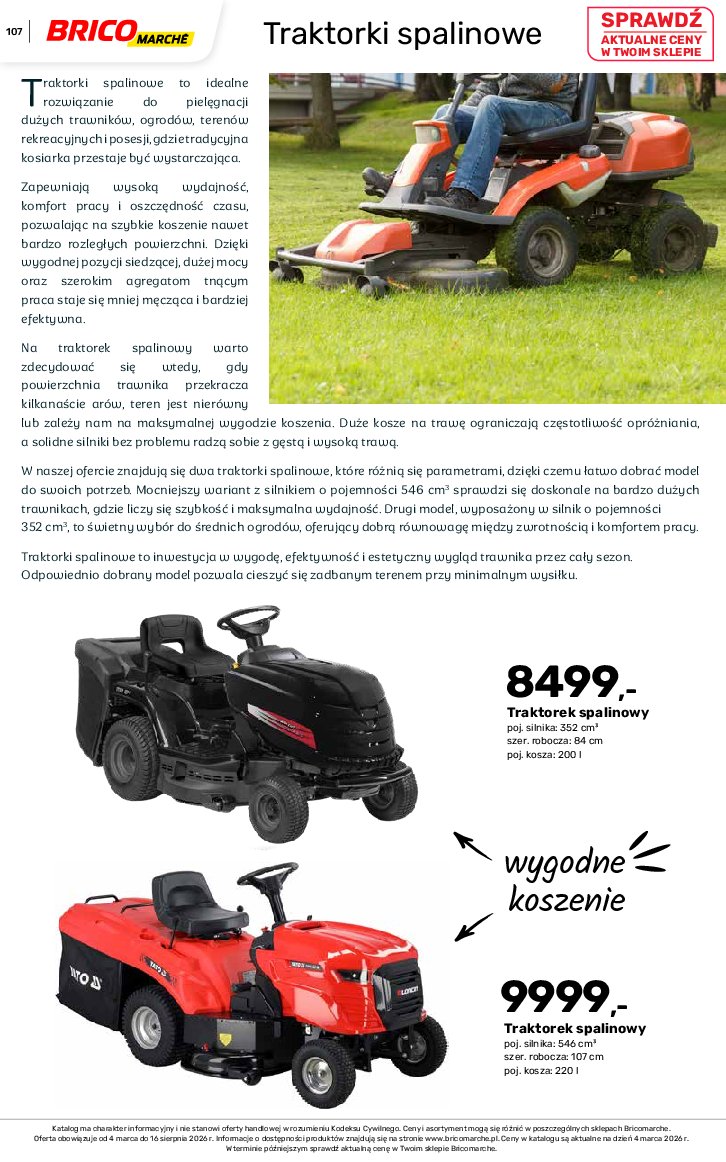 Gazetka Bricomarche 04/03/2026 – 18/08/2026 - gazetki promocyjne str. 107