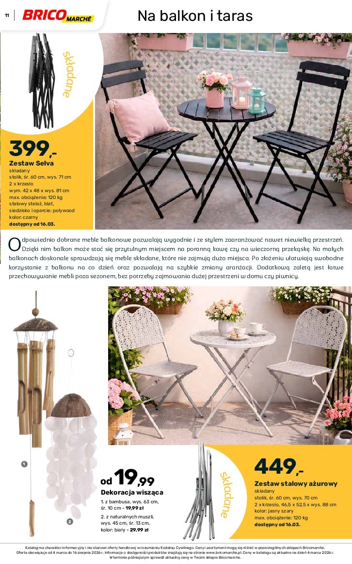 Gazetka Bricomarche 04/03/2026 – 18/08/2026 - gazetki promocyjne str. 11