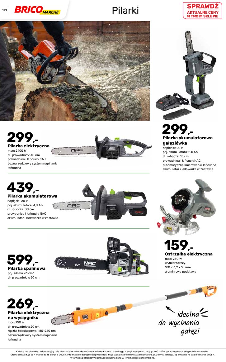 Gazetka Bricomarche 04/03/2026 – 18/08/2026 - gazetki promocyjne str. 111