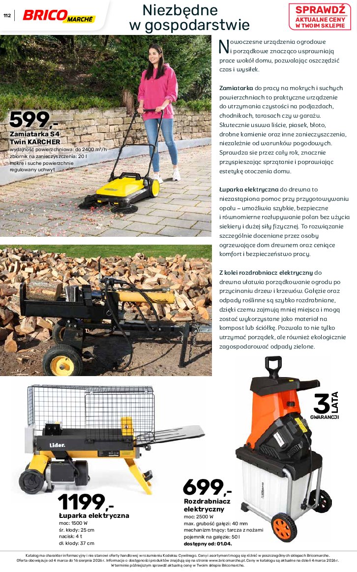 Gazetka Bricomarche 04/03/2026 – 18/08/2026 - gazetki promocyjne str. 112