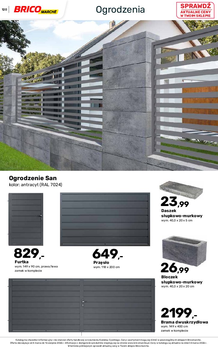 Gazetka Bricomarche 04/03/2026 – 18/08/2026 - gazetki promocyjne str. 120