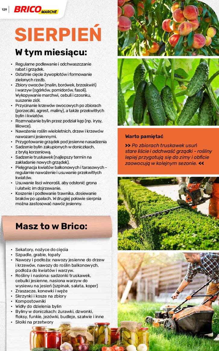 Gazetka Bricomarche 04/03/2026 – 18/08/2026 - gazetki promocyjne str. 129