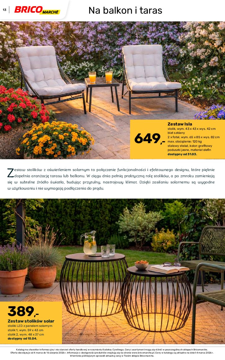 Gazetka Bricomarche 04/03/2026 – 18/08/2026 - gazetki promocyjne str. 13