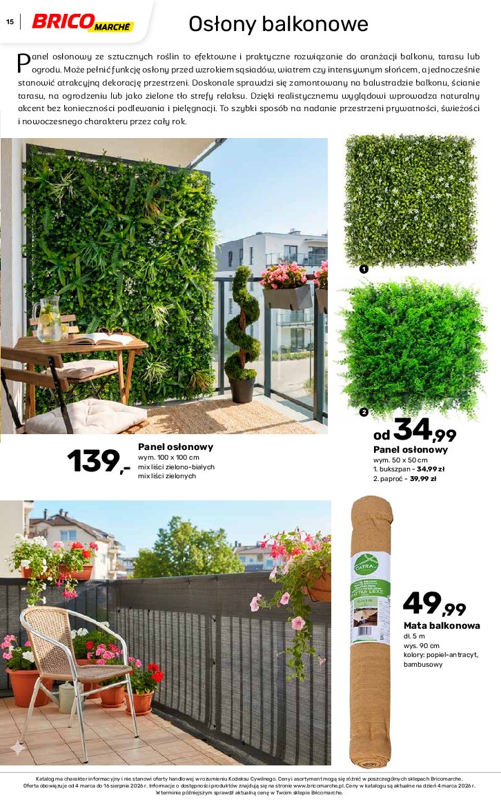 Gazetka Bricomarche 04/03/2026 – 18/08/2026 - gazetki promocyjne str. 15