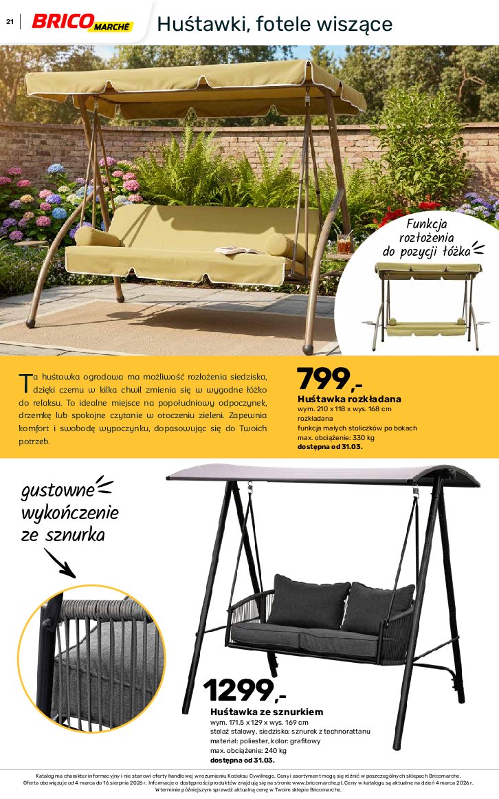 Gazetka Bricomarche 04/03/2026 – 18/08/2026 - gazetki promocyjne str. 21