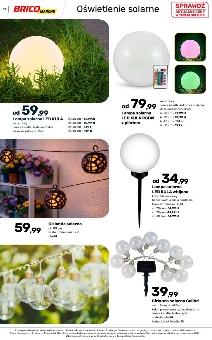Gazetka Bricomarche 04/03/2026 – 18/08/2026 - gazetki promocyjne str. 31