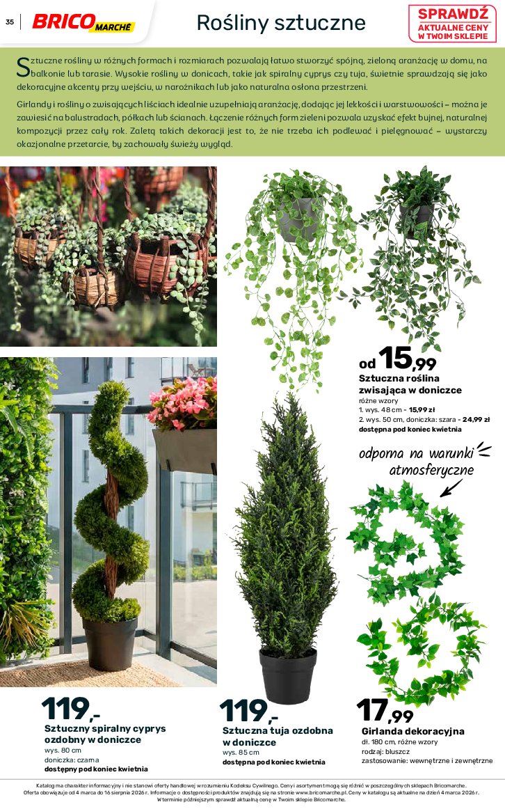 Gazetka Bricomarche 04/03/2026 – 18/08/2026 - gazetki promocyjne str. 35