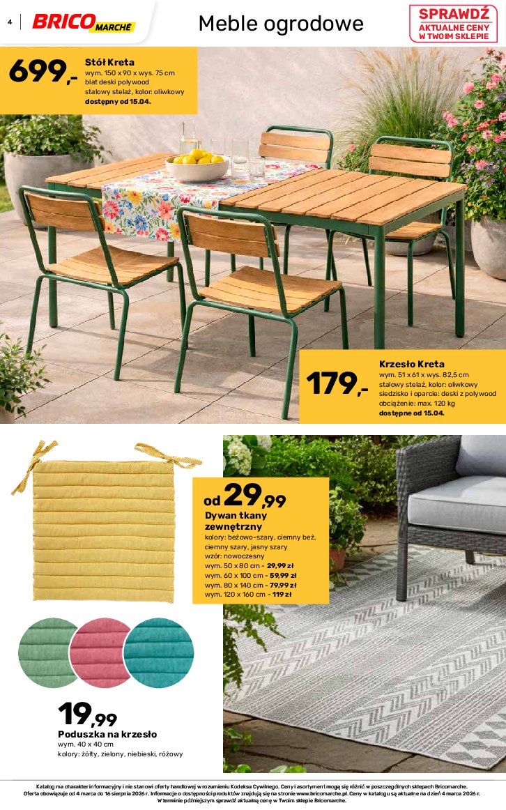 Gazetka Bricomarche 04/03/2026 – 18/08/2026 - gazetki promocyjne str. 4