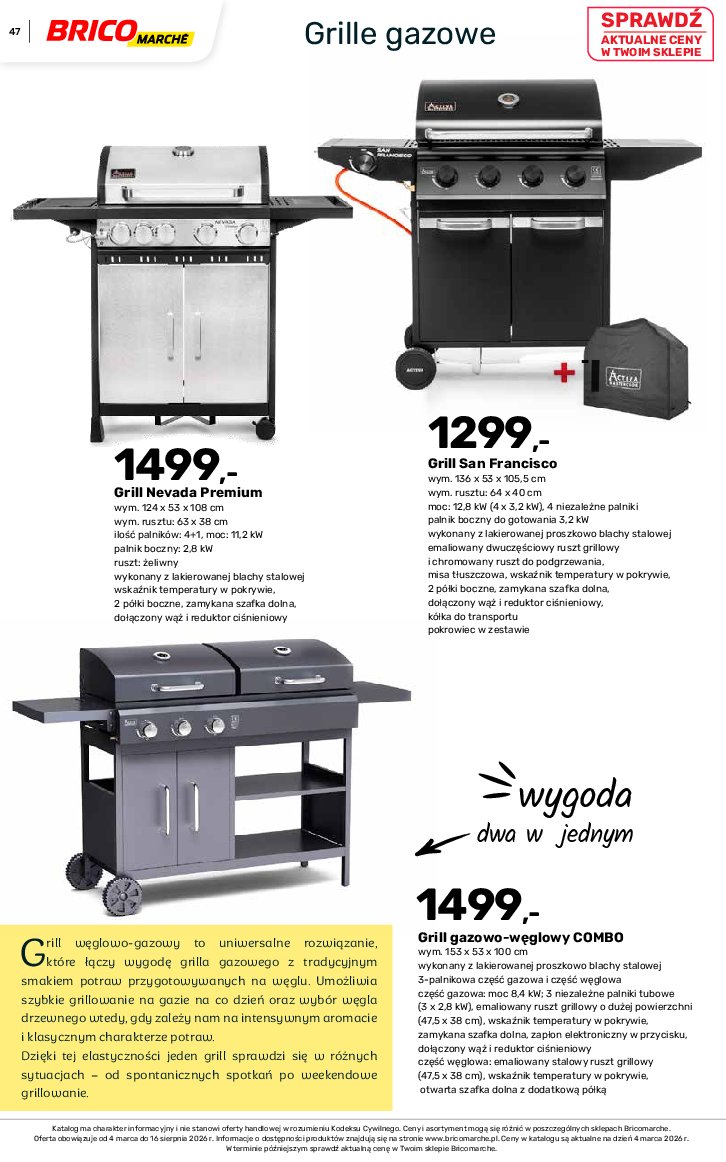 Gazetka Bricomarche 04/03/2026 – 18/08/2026 - gazetki promocyjne str. 47