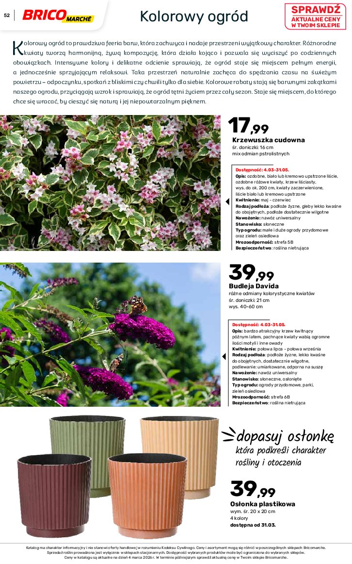 Gazetka Bricomarche 04/03/2026 – 18/08/2026 - gazetki promocyjne str. 52