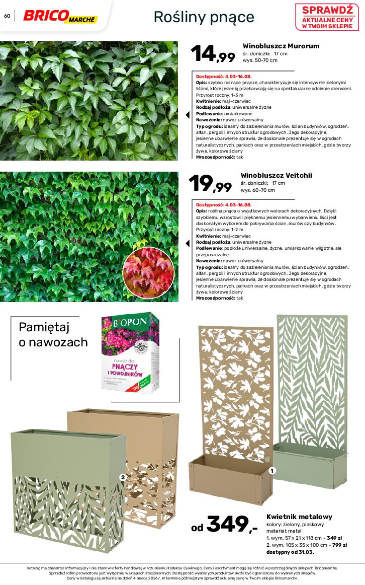 Gazetka Bricomarche 04/03/2026 – 18/08/2026 - gazetki promocyjne str. 60