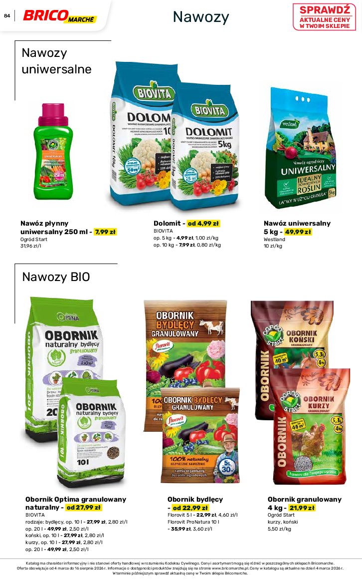 Gazetka Bricomarche 04/03/2026 – 18/08/2026 - gazetki promocyjne str. 84