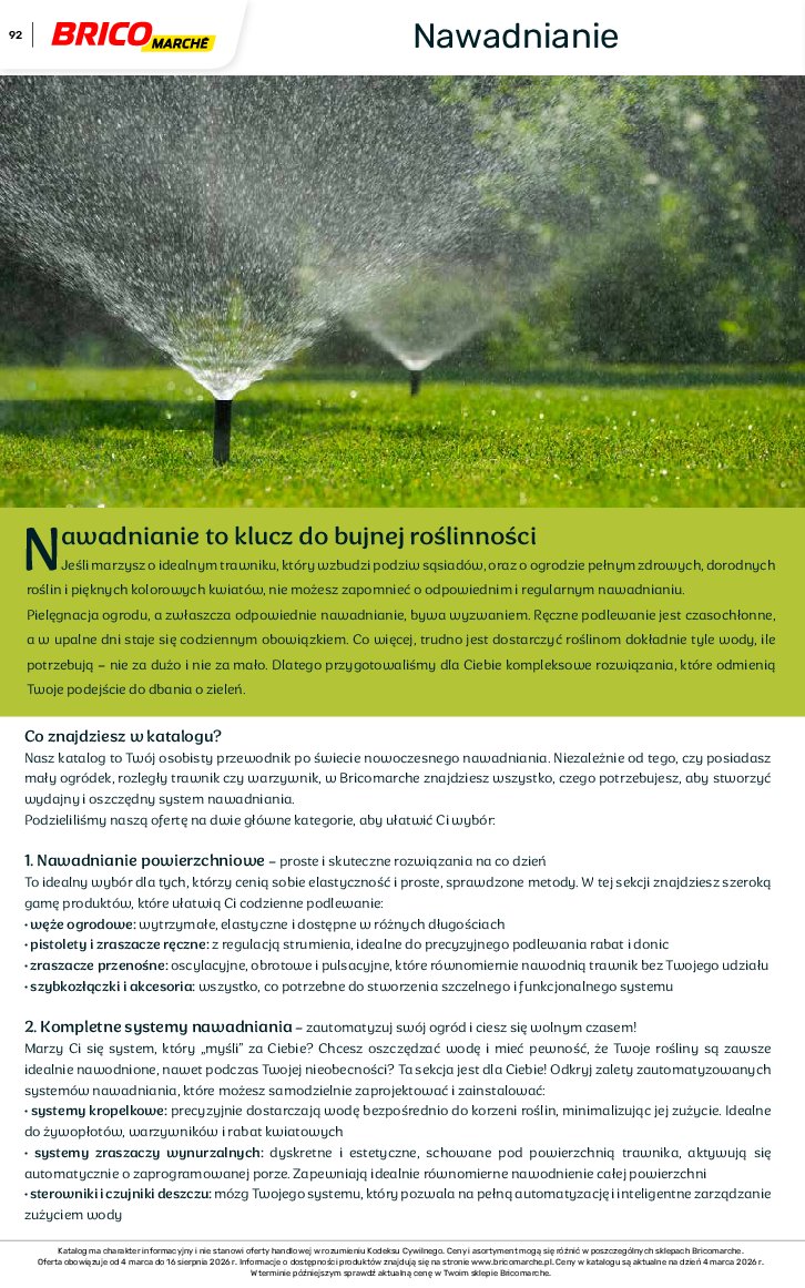 Gazetka Bricomarche 04/03/2026 – 18/08/2026 - gazetki promocyjne str. 92