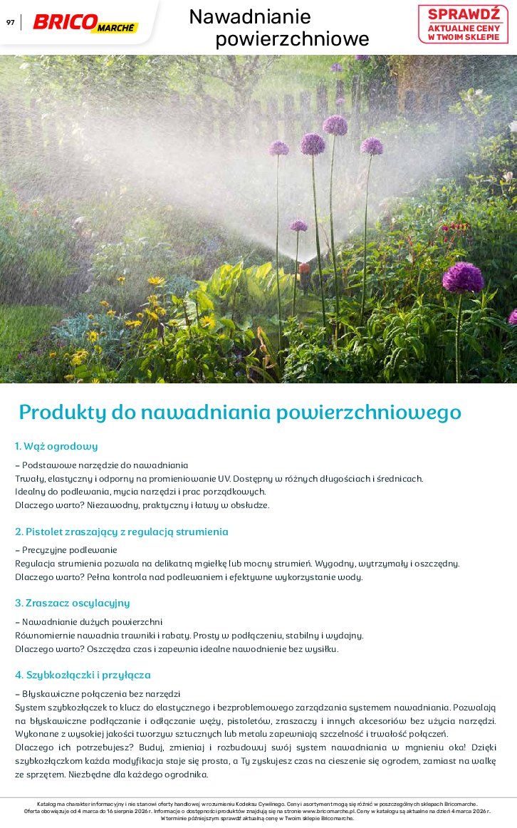 Gazetka Bricomarche 04/03/2026 – 18/08/2026 - gazetki promocyjne str. 97