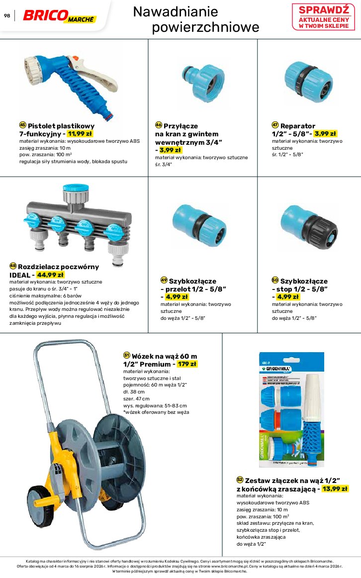 Gazetka Bricomarche 04/03/2026 – 18/08/2026 - gazetki promocyjne str. 98
