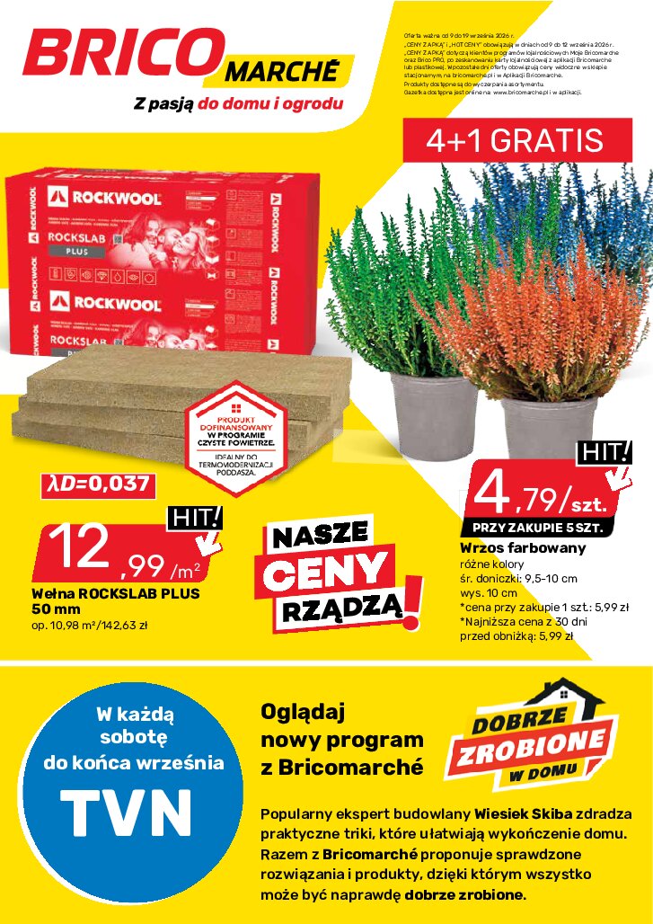 Gazetka Bricomarche 09/09/2026 – 19/09/2026