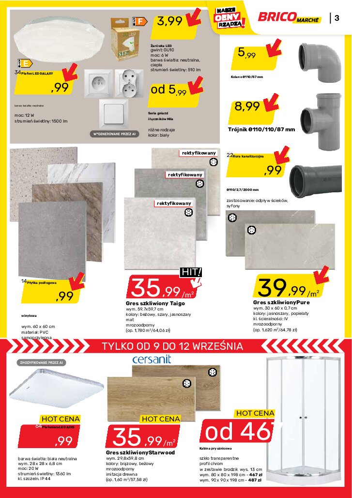 Gazetka Bricomarche 09/09/2026 – 19/09/2026 - gazetki promocyjne str. 3