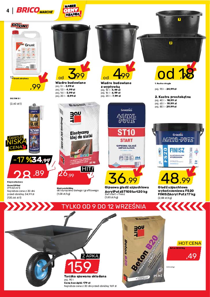Gazetka Bricomarche 09/09/2026 – 19/09/2026 - gazetki promocyjne str. 4