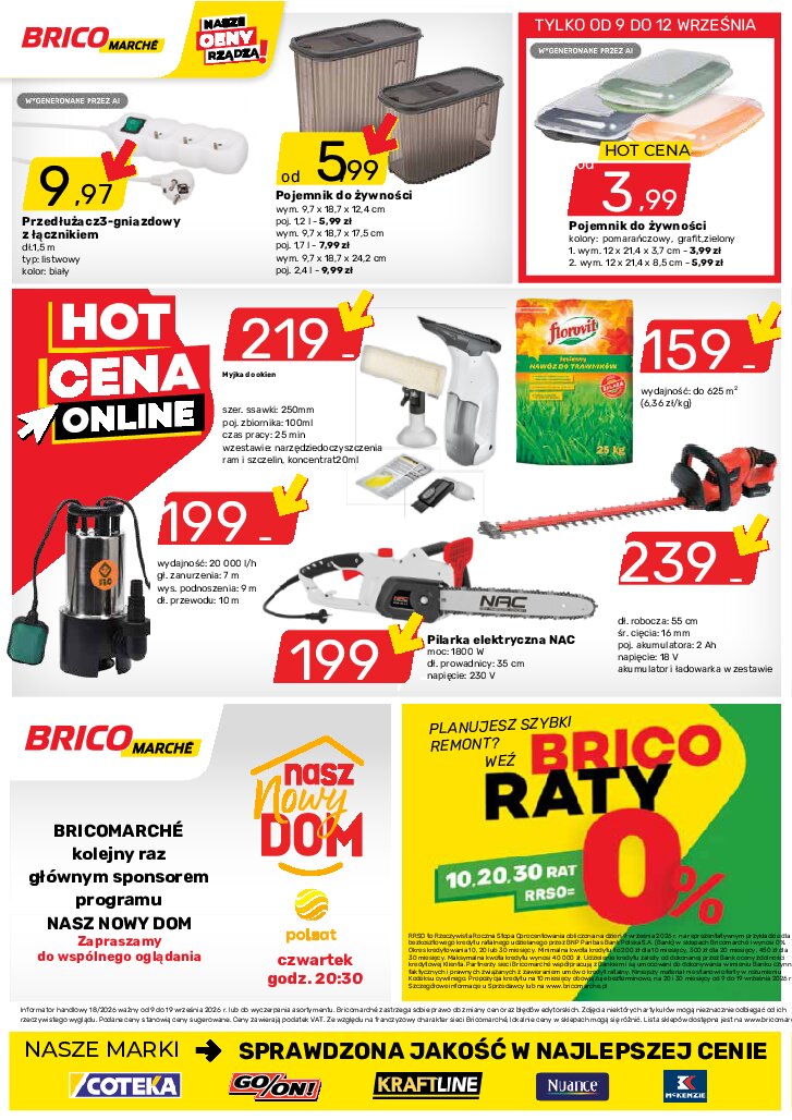 Gazetka Bricomarche 09/09/2026 – 19/09/2026 - gazetki promocyjne str. 9