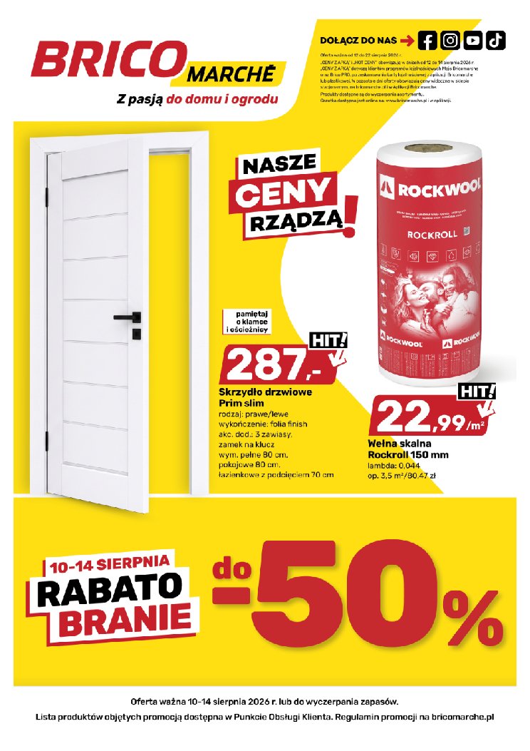 Gazetka Bricomarche 12/08/2026 – 22/08/2026 - strona 1