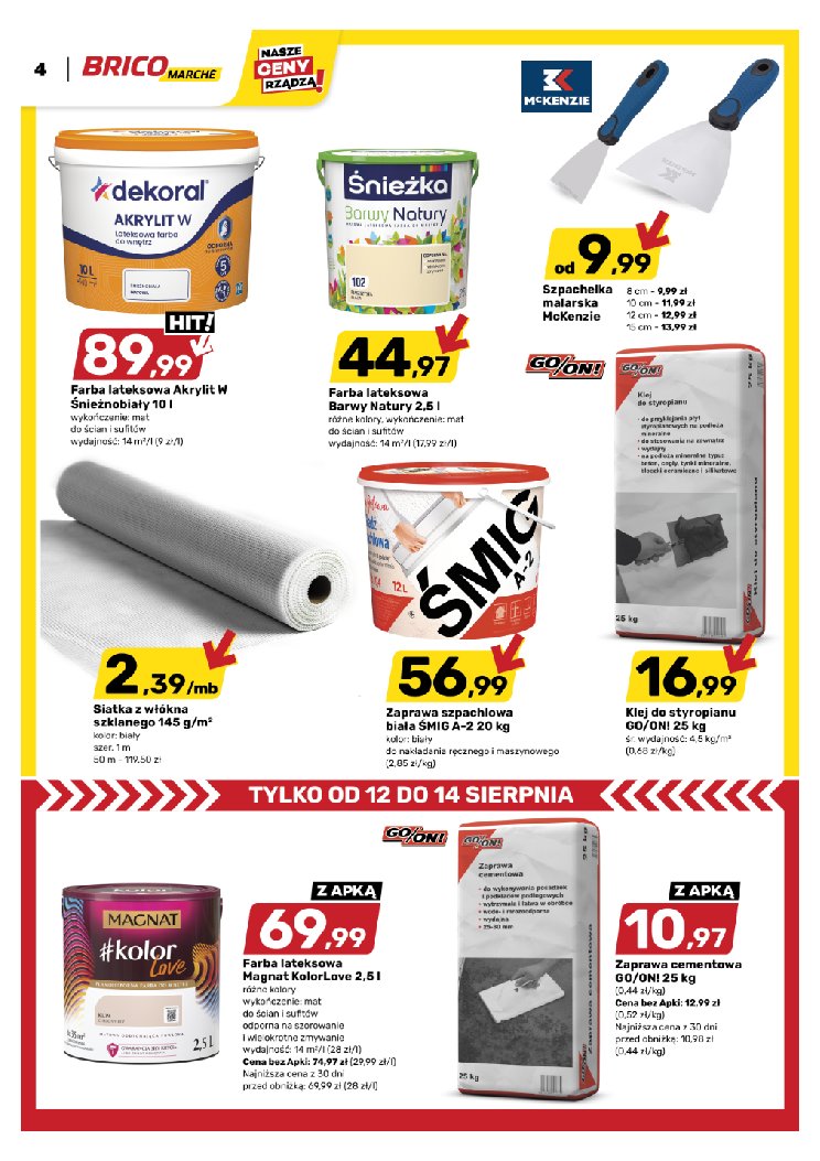 Gazetka Bricomarche 12/08/2026 – 22/08/2026 - strona 4