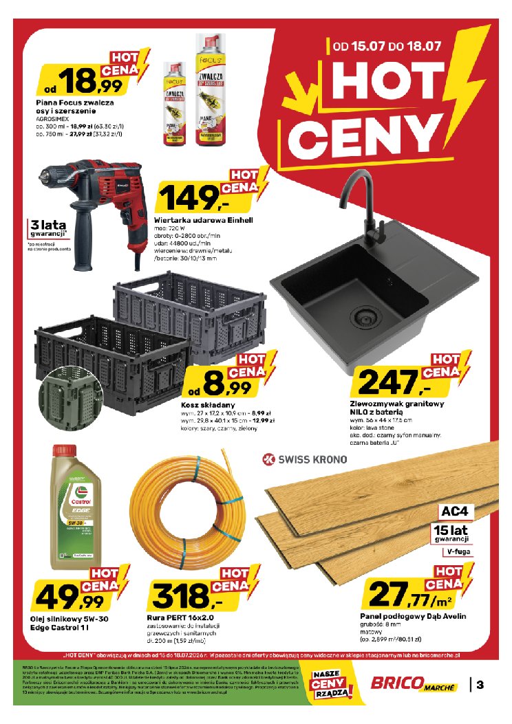 Gazetka Bricomarche 15/07/2026 – 25/07/2026 - gazetki promocyjne str. 3