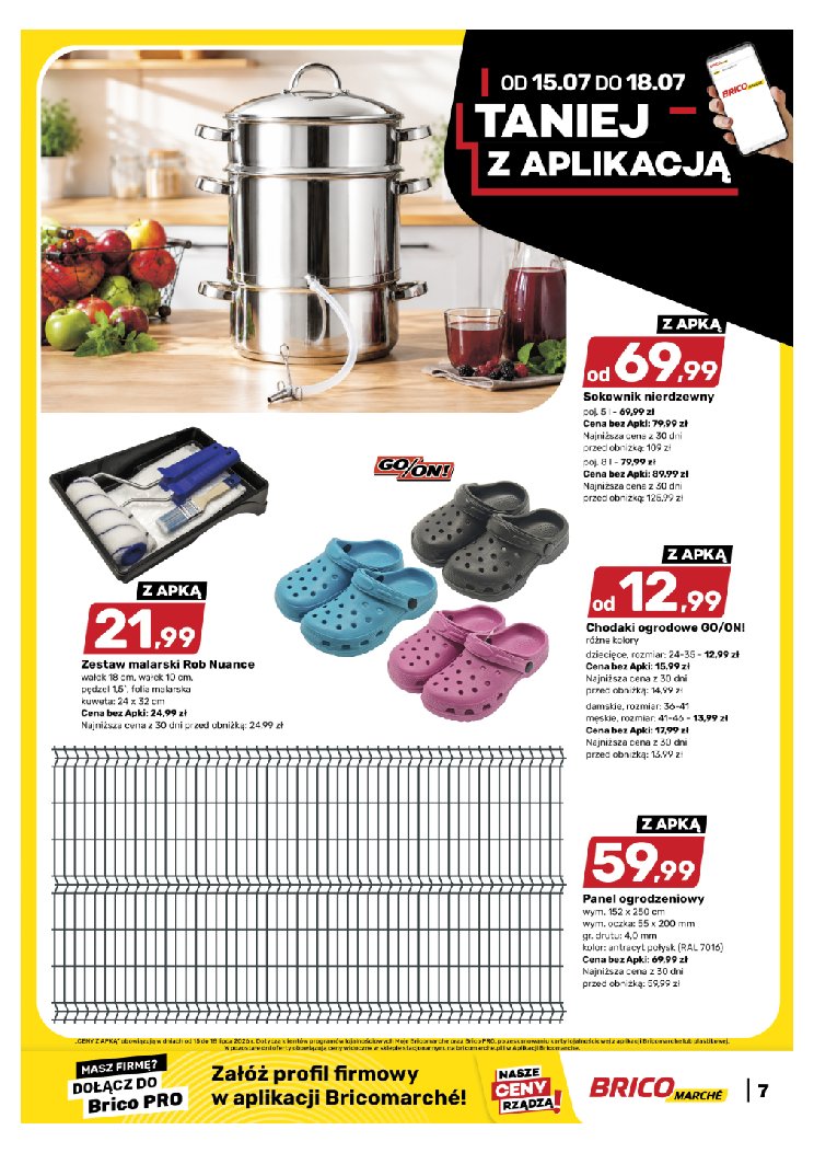 Gazetka Bricomarche 15/07/2026 – 25/07/2026 - gazetki promocyjne str. 8