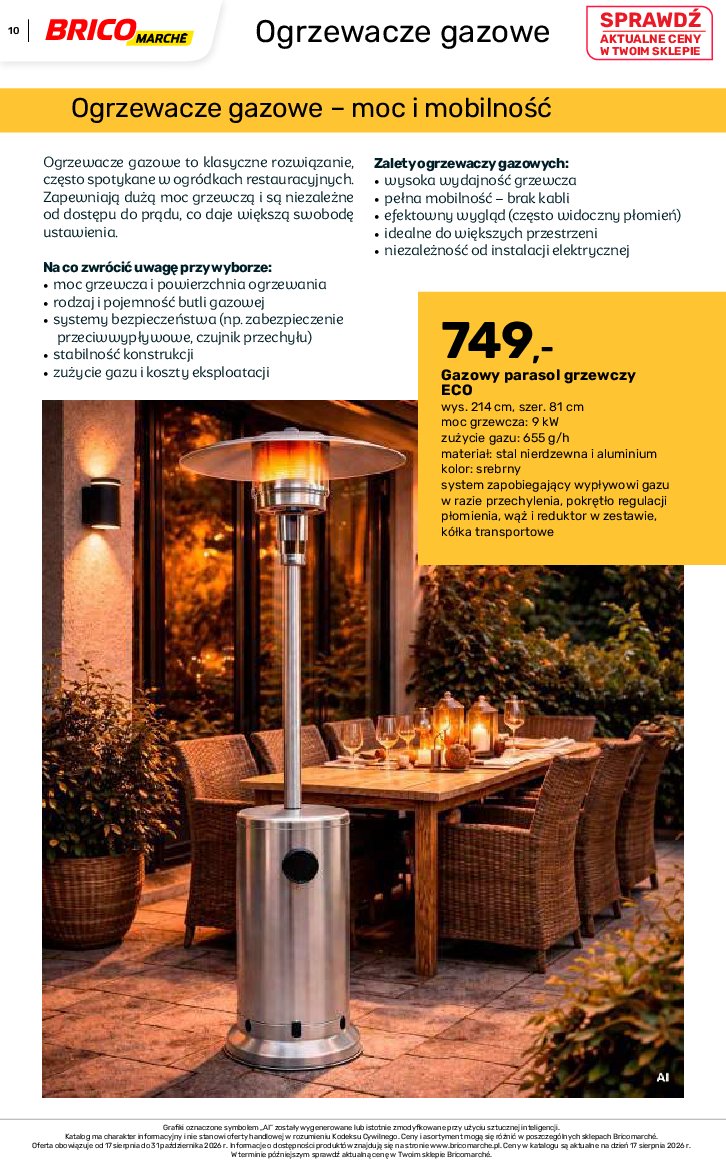Gazetka Bricomarche 17/08/2026 – 31/10/2026 - gazetki promocyjne str. 10
