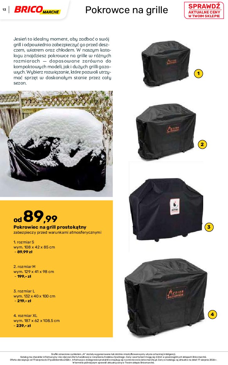 Gazetka Bricomarche 17/08/2026 – 31/10/2026 - gazetki promocyjne str. 13