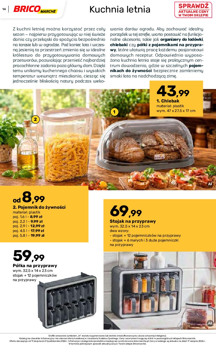 Gazetka Bricomarche 17/08/2026 – 31/10/2026 - gazetki promocyjne str. 14