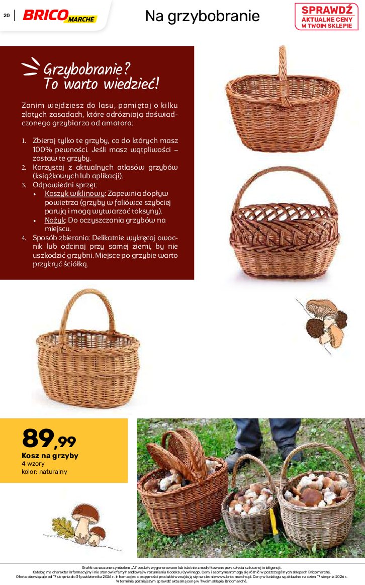 Gazetka Bricomarche 17/08/2026 – 31/10/2026 - gazetki promocyjne str. 20