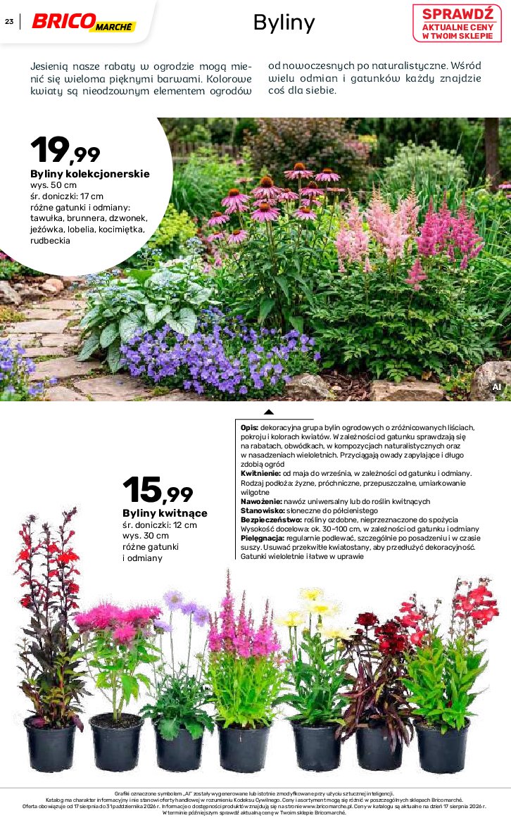 Gazetka Bricomarche 17/08/2026 – 31/10/2026 - gazetki promocyjne str. 23