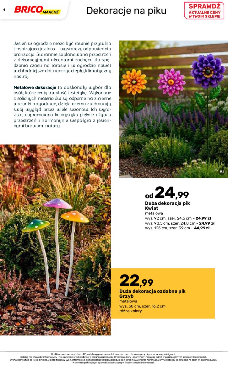 Gazetka Bricomarche 17/08/2026 – 31/10/2026 - gazetki promocyjne str. 4