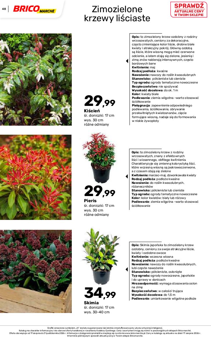 Gazetka Bricomarche 17/08/2026 – 31/10/2026 - gazetki promocyjne str. 48