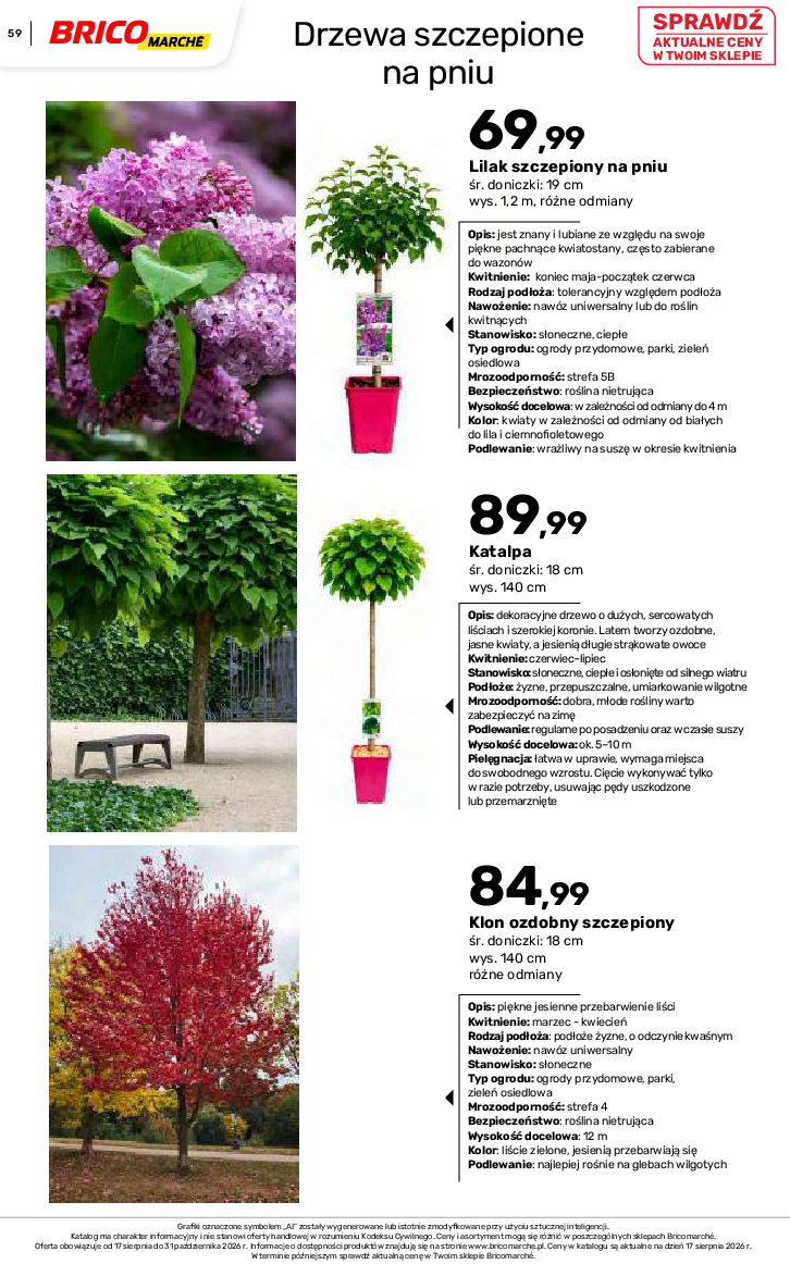 Gazetka Bricomarche 17/08/2026 – 31/10/2026 - gazetki promocyjne str. 59