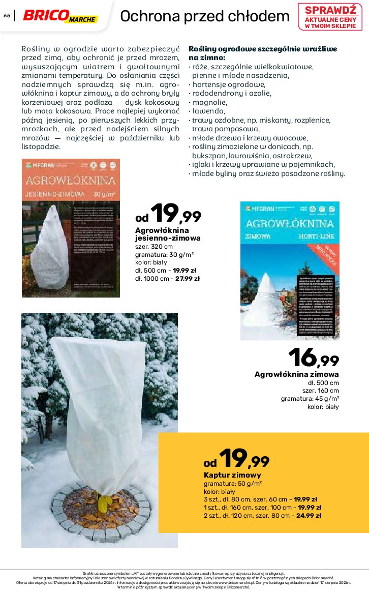Gazetka Bricomarche 17/08/2026 – 31/10/2026 - gazetki promocyjne str. 65