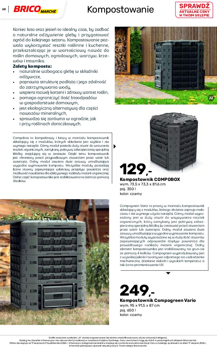 Gazetka Bricomarche 17/08/2026 – 31/10/2026 - gazetki promocyjne str. 68
