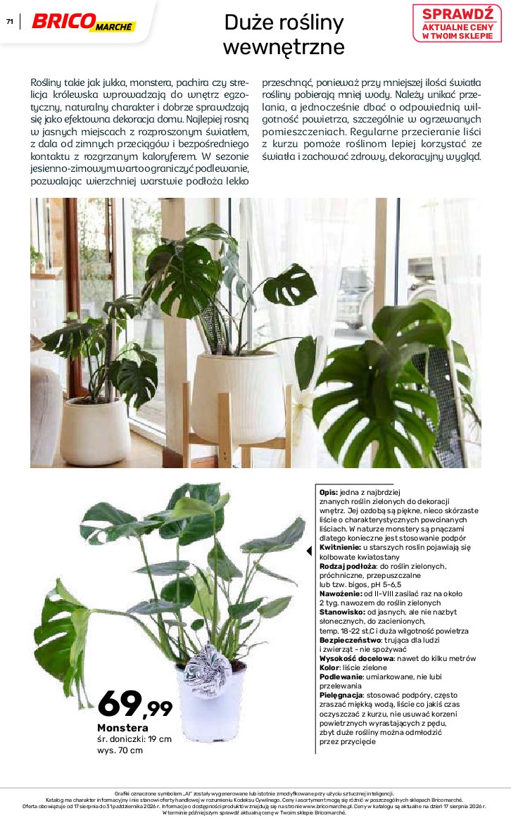 Gazetka Bricomarche 17/08/2026 – 31/10/2026 - gazetki promocyjne str. 71