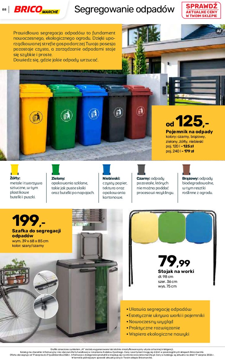 Gazetka Bricomarche 17/08/2026 – 31/10/2026 - gazetki promocyjne str. 88