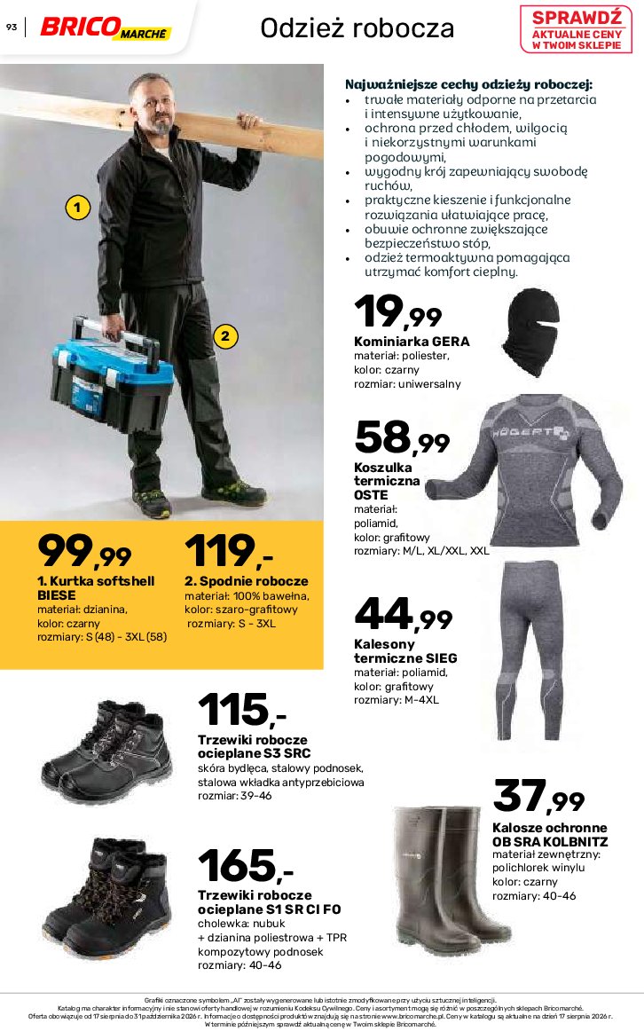 Gazetka Bricomarche 17/08/2026 – 31/10/2026 - gazetki promocyjne str. 93