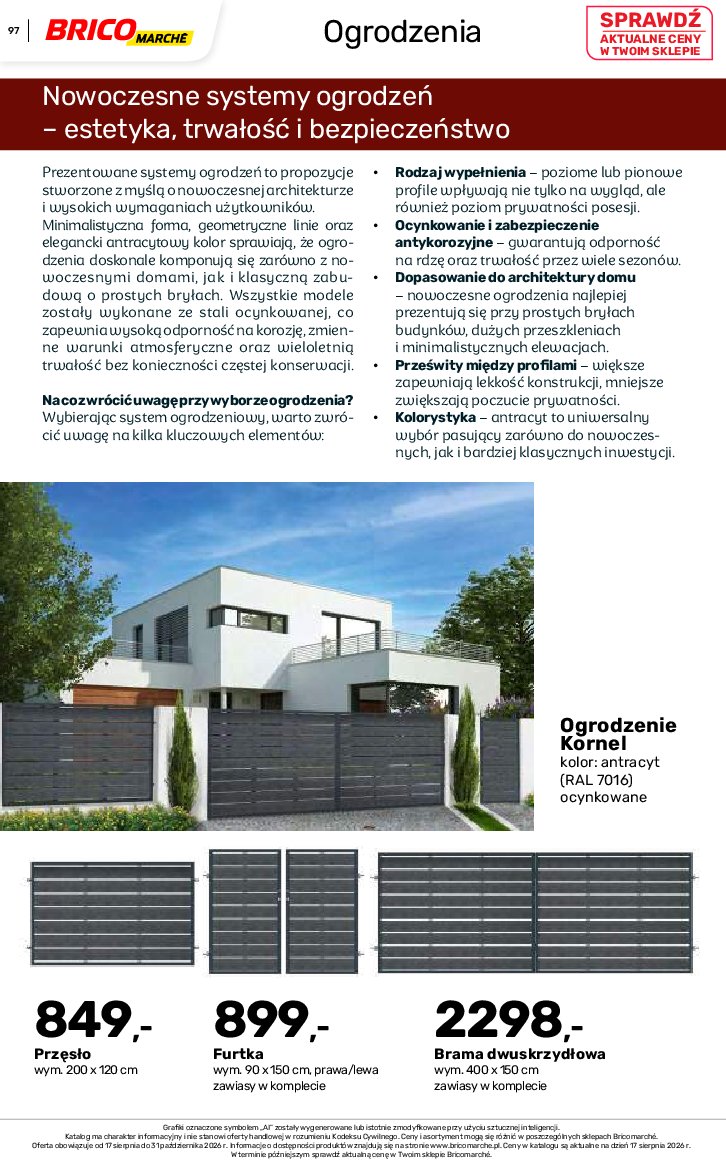 Gazetka Bricomarche 17/08/2026 – 31/10/2026 - gazetki promocyjne str. 97