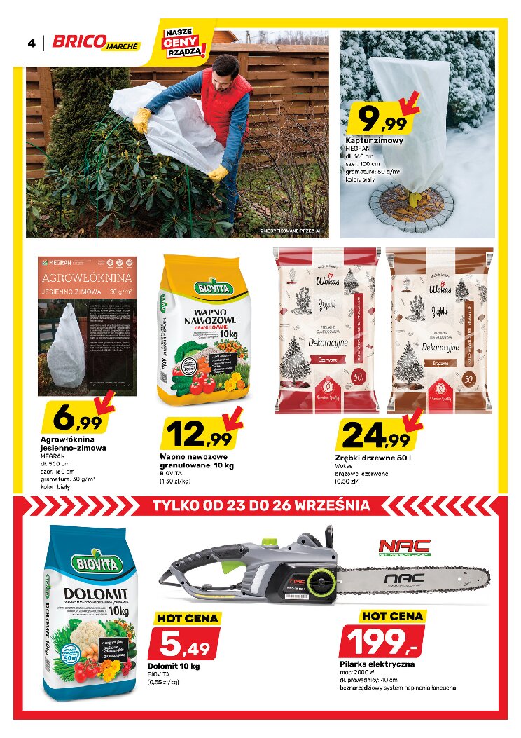 Gazetka Bricomarche 23/09/2026 – 03/10/2026 - gazetki promocyjne str. 4