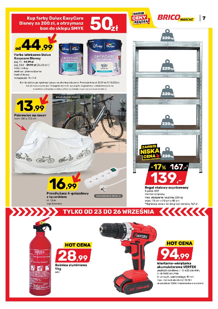 Gazetka Bricomarche 23/09/2026 – 03/10/2026 - gazetki promocyjne str. 9