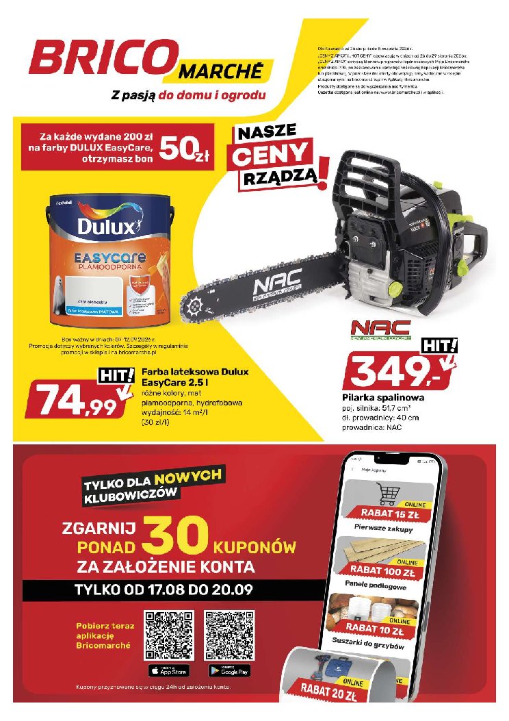 Gazetka Bricomarche 26/08/2026 – 05/09/2026