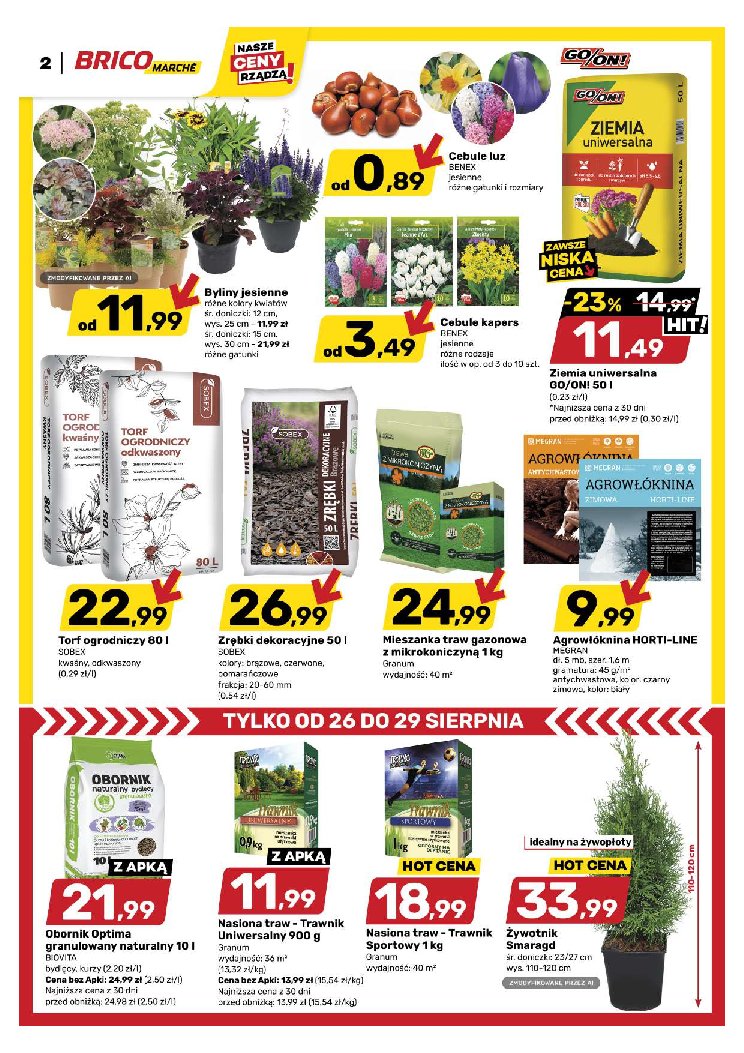 Gazetka Bricomarche 26/08/2026 – 05/09/2026 - gazetki promocyjne str. 2