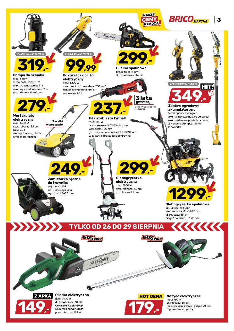 Gazetka Bricomarche 26/08/2026 – 05/09/2026 - gazetki promocyjne str. 3